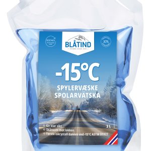 Spylervæske Vinter -15C Pose 3L